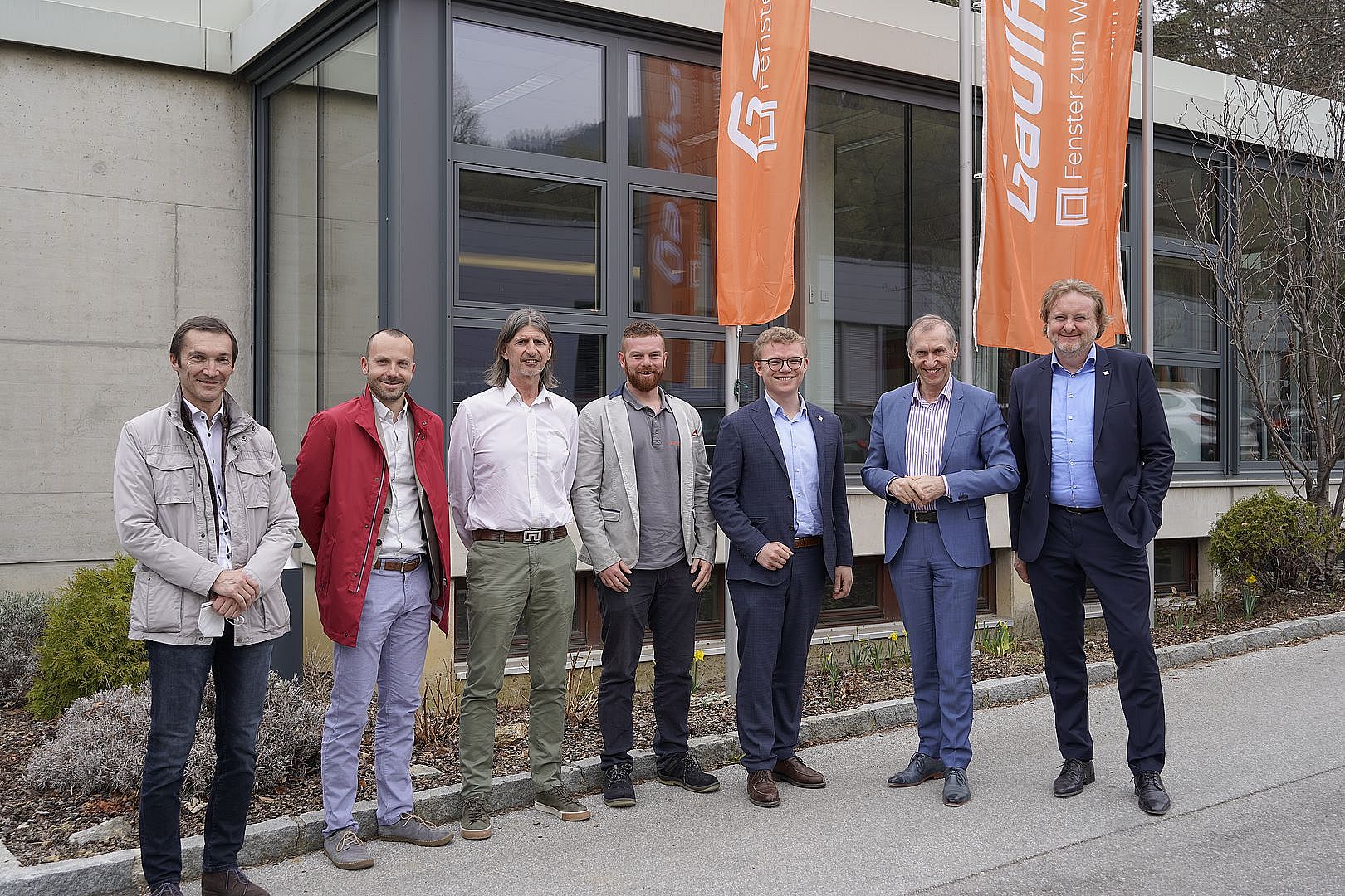 Gruppenfoto_Mag. Robert Draxler, Mag. Christof Kröpfl, Bakk., Franz Endthaller, Stefan Eisenberger, Franz Iglseder, Josef Pesserl, Thomas Braschel