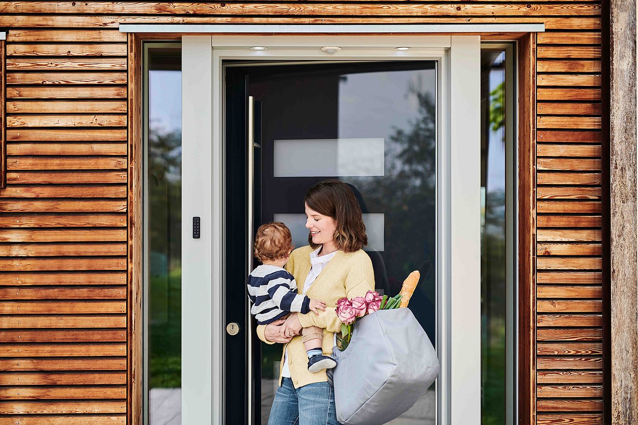 Die smarte Zutrittslösung für Neubau-, Sanierungs-­ oder Renovierungs­projekte.