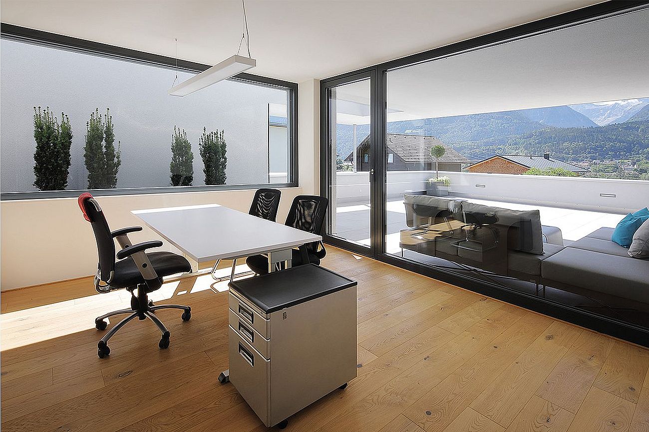Holz-Alu-Fenster aus Österreich.