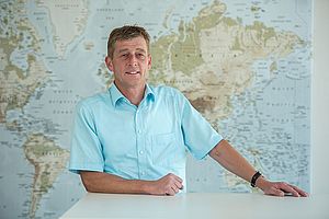 Harald Müller ist für den Vertrieb in der Region Schwaben/Ober­bayern zuständig.