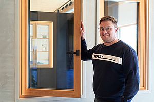 Tobias Ingerl ist bei Gaulhofer für den Kundendienst zuständig.