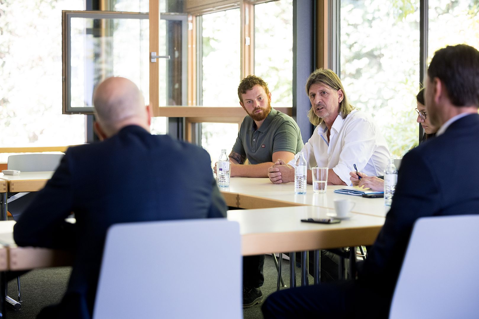 Ein konstruktiver Austausch über die verantwortungsvolle Rolle als Arbeitgeber, die Gaulhofer auch künftig in der Region einnehmen möchte.