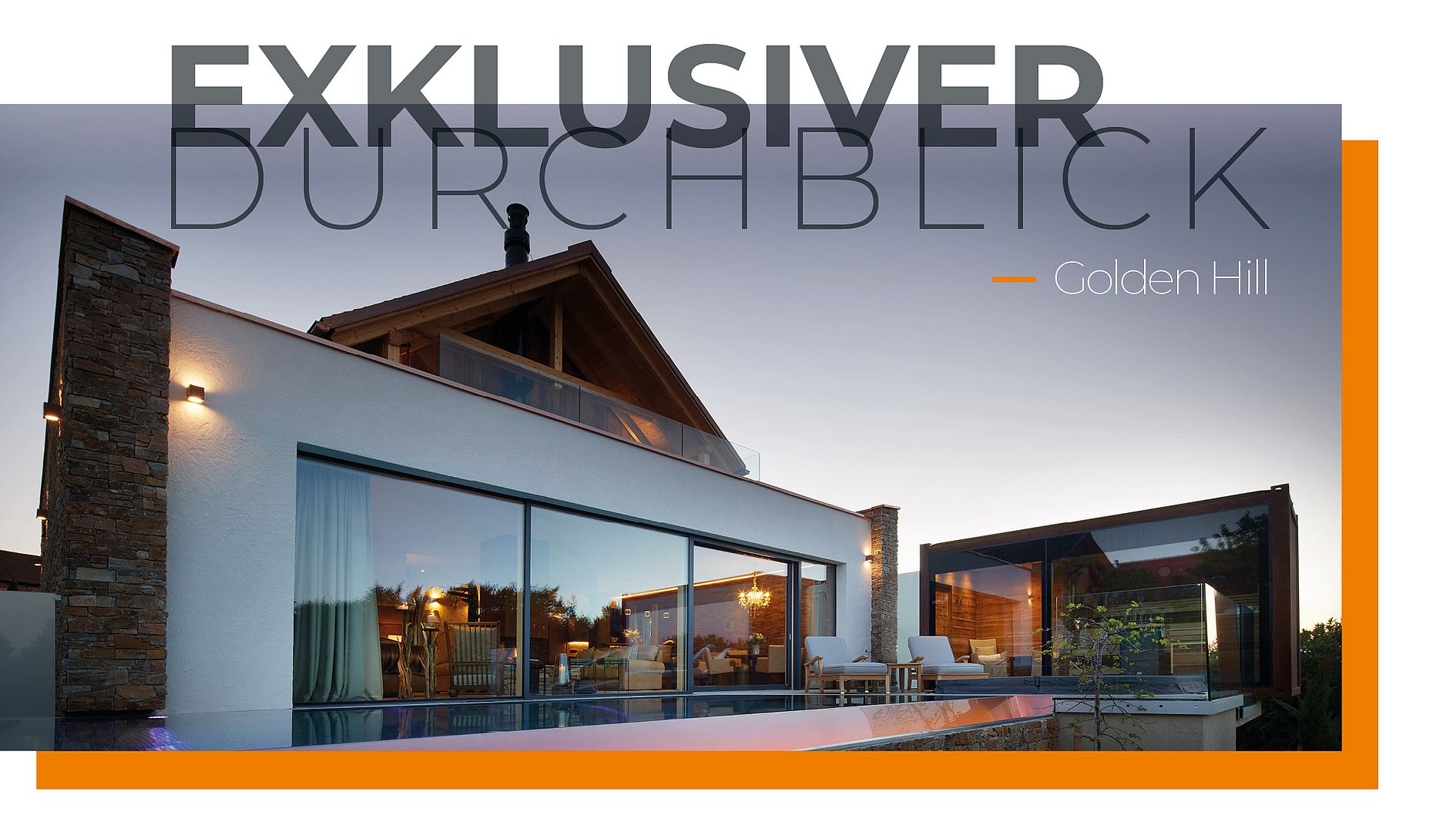 Exklusiver Durchblick am Golden Hill