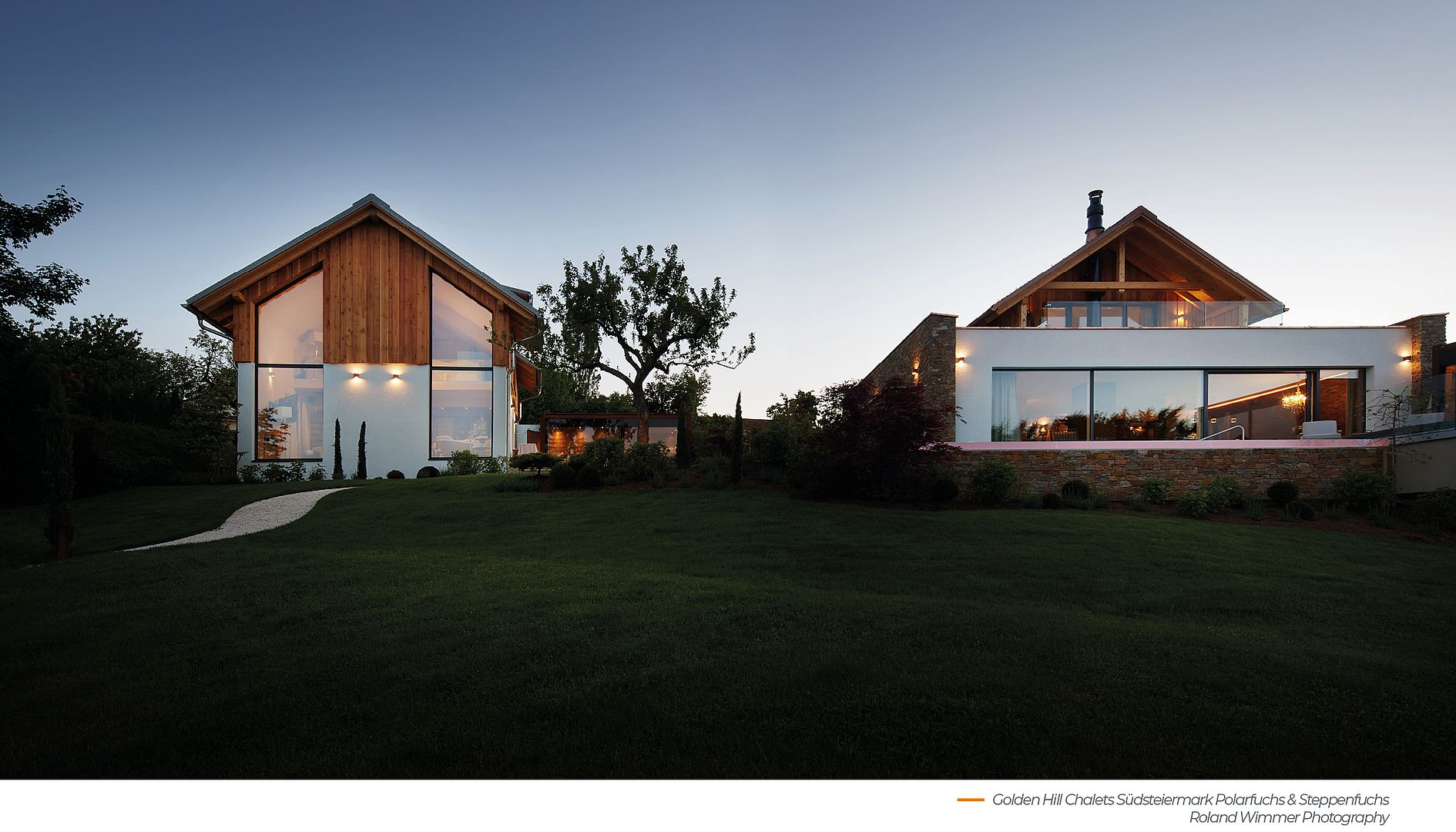 Golden Hill Country Chalets „Polarfuchs“ und „Steppenfuchs“